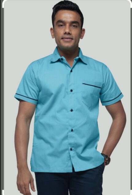 Light Blue Semiformal Shirt